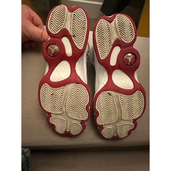 Air Jordan 6 Rings 'White Mystic Hibiscus' Size 7Y Used Solid Condition Pink - Picture 9 of 10